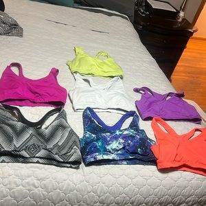 Tek gear high impact lot sports bras size medium.